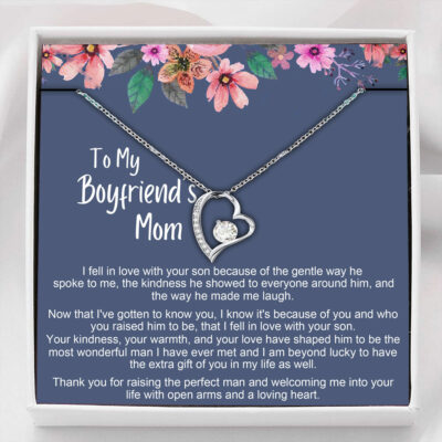 Mom Necklace, Mother-in-law Necklace, Necklace Gift To My Boyfriend’s Mom Necklace Gift For My Boyfriend’s Mom