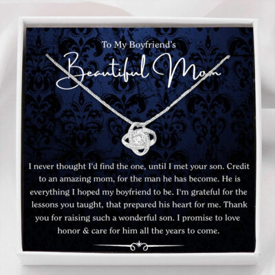 Mother-in-law Necklace, To My Boyfriends Mom Necklace, Gift For Boyfriend’s Mom, Future Mother-in-law