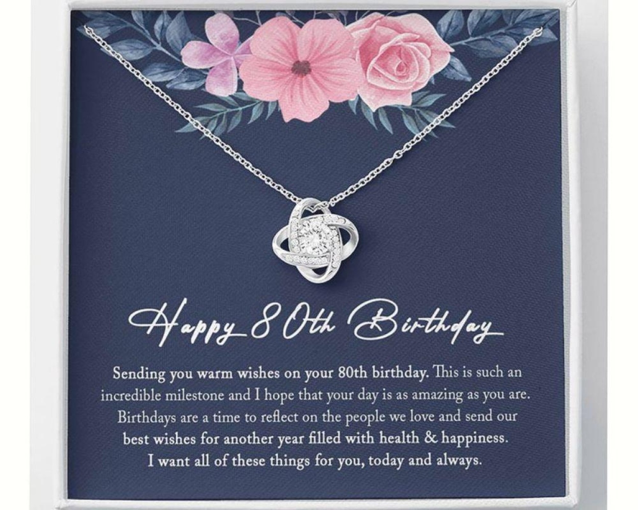 80th birthday necklace gift for mom grandma 80 years old gifts for womens vZ 1627459094