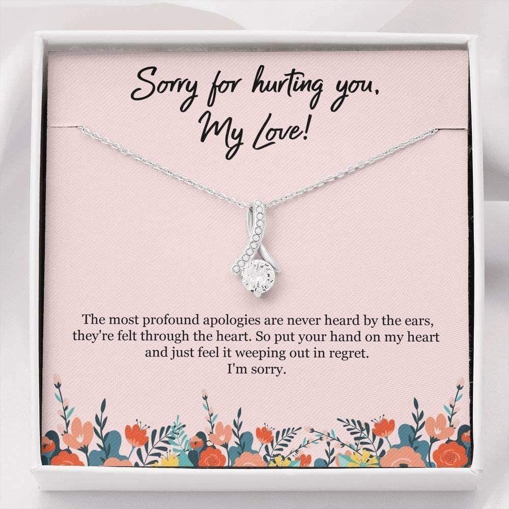 Girlfriend Necklace, Future Wife Necklace, Wife Necklace, Apology Necklace Gift For Her, I'm Sorry Gift