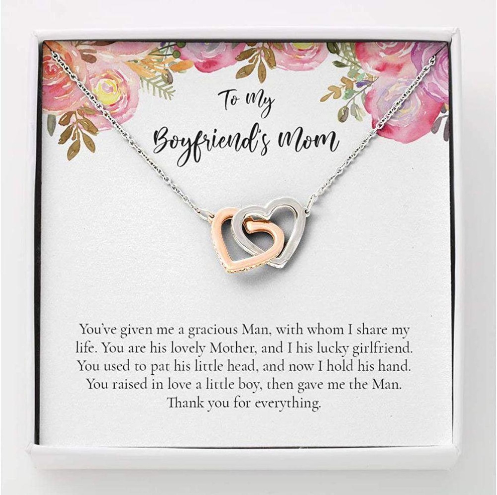 Birthday Gifts for Her Heart Necklace Boyfriend Mom Necklace