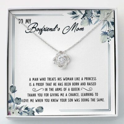 Mother-in-law Necklace, Boyfriends Mom Necklace, Gift For Boyfriends Mom From Girlfriend