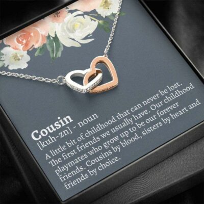 Cousin Necklace, Cousin Gift, Birthday Necklace Gift For Cousin, Cousin Gift For Her