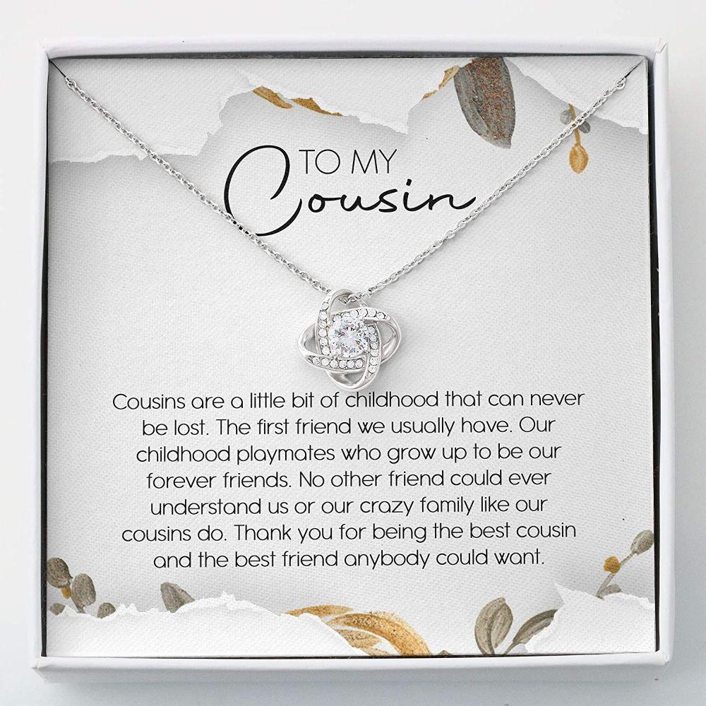 Cousin Necklace, Gift For Cousin Birthday Christmas Gift