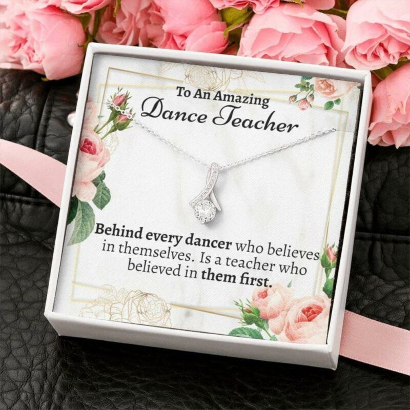 Teacher Necklace, Dance Teacher Necklace Gift, Dance Teacher ...