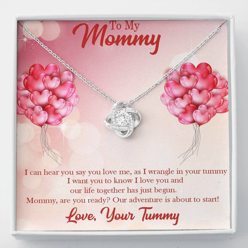Mom Necklace, Gift for expecting moms necklace, mom to be gift, pregnant woman, first time mom necklace, new mommy gift