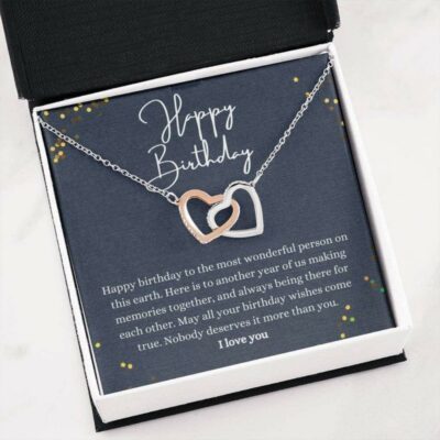 Mom Necklace, Happy Birthday Gift Necklace, Happy Birthday, Special Birthday Gift For Her