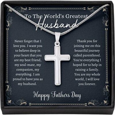 Husband Necklace, Husband Father’s Day Necklace – My Everything Necklace, Gift For Husband From Wife