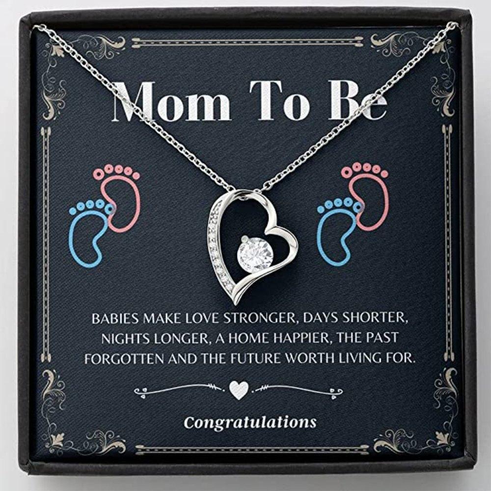 Pregnant Sister First Time Mom Gift New Mom Necklace, Pregnant Sister Gift Pregnancy Necklace For Sister Expecting Mom Gift For Sister
