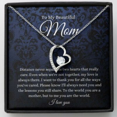 Mom Necklace, Mother Daughter Necklace, Mother’s Day Gifts For Mom From Daughter Son