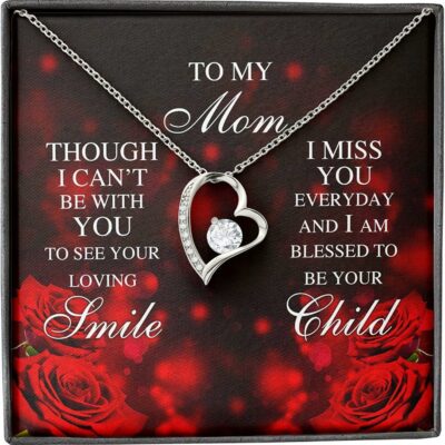 Mom Necklace, Mother Daughter / Son Necklace, Presents For Mom Gifts, Miss Bless Rose