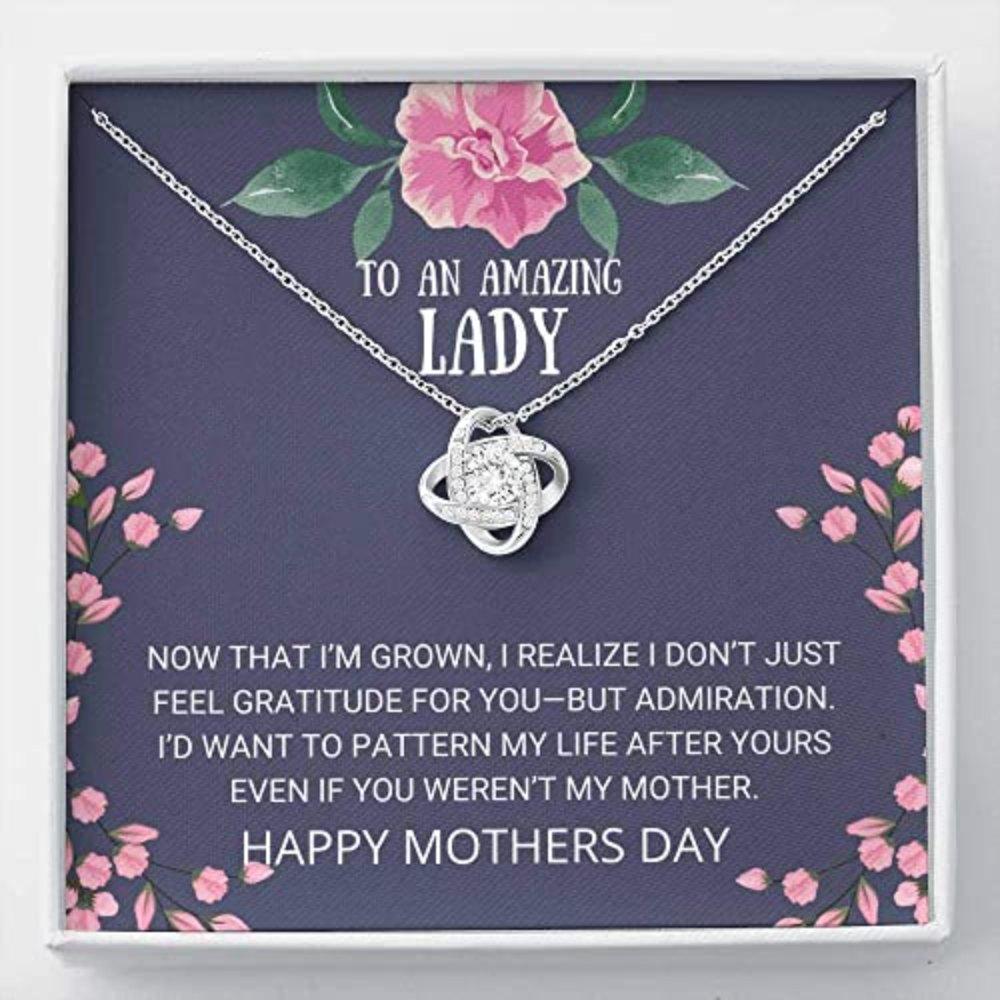 Mom Necklace, Mother Necklace Gift - Admiration Necklace, Gift,  Mother Daughter Necklace