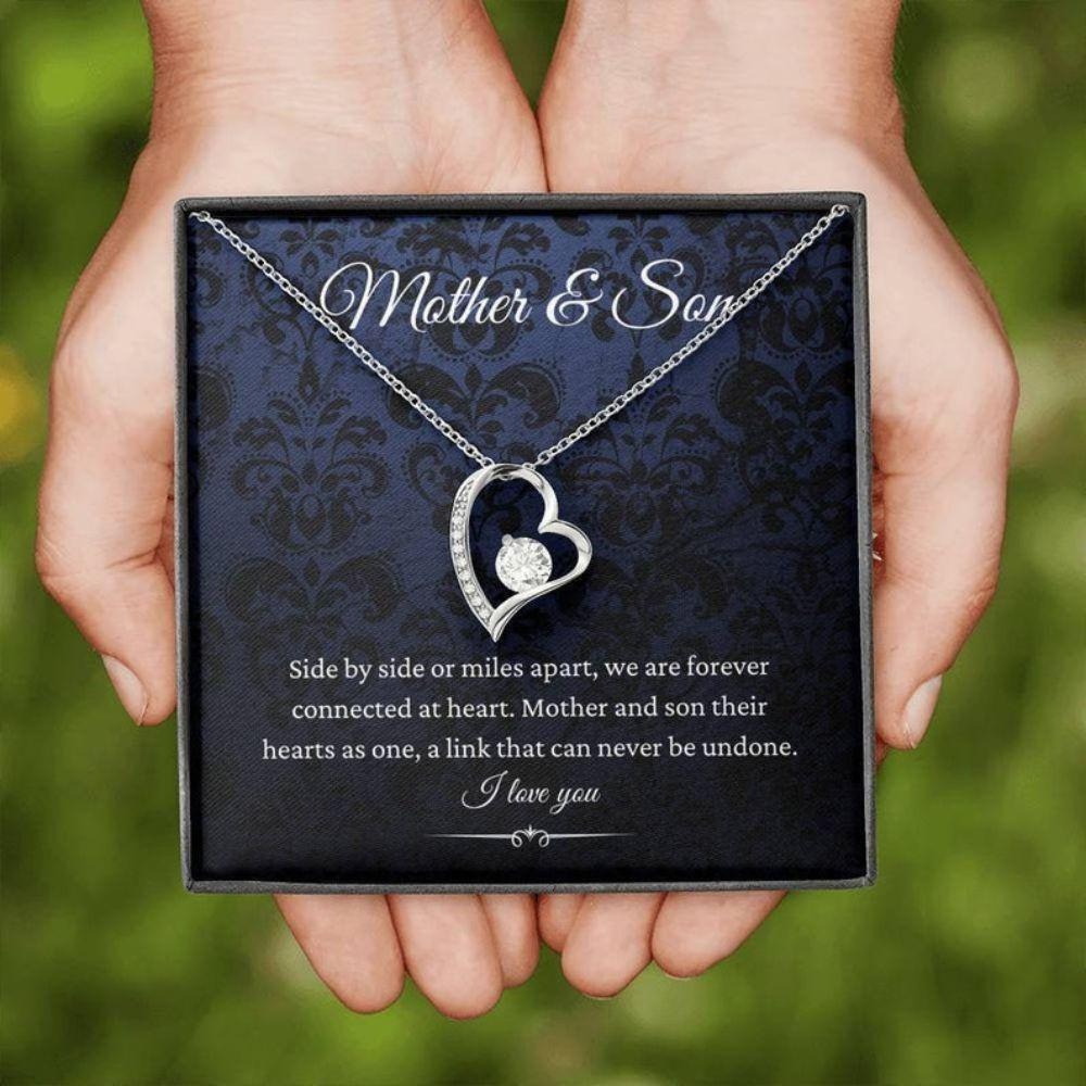 Mom of Groom Wedding Gift From Son Mother Quote Sterling Silver Teardr –  Jen Downey