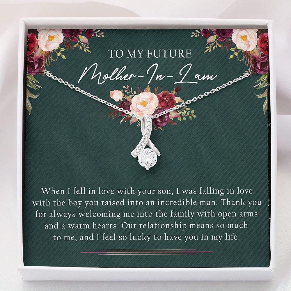Mother-in-law Necklace, My Future Mother-in-Law Necklace - Mothers Day Necklace