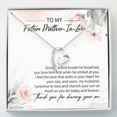 Mother-in-law Necklace, Necklace For Women Girl – To My Future Mother-in-Law Necklace Mother In Law Gift