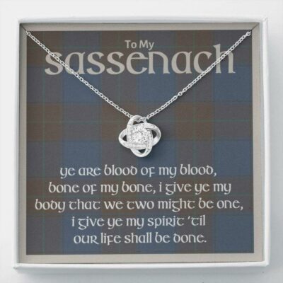 Outlander Sassenach Necklace, Outlander Gifts, Outlander, My Sassenach