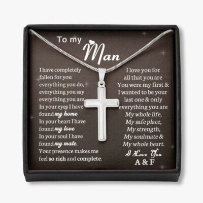 Boyfriend Necklace, Personalized 
