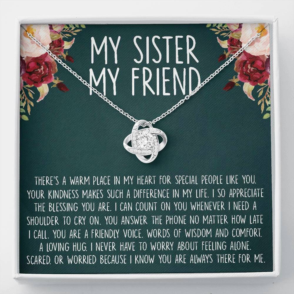 Sister Necklace, Sisters necklace, sister gift, gift for sister, big sister, giggles, secrets