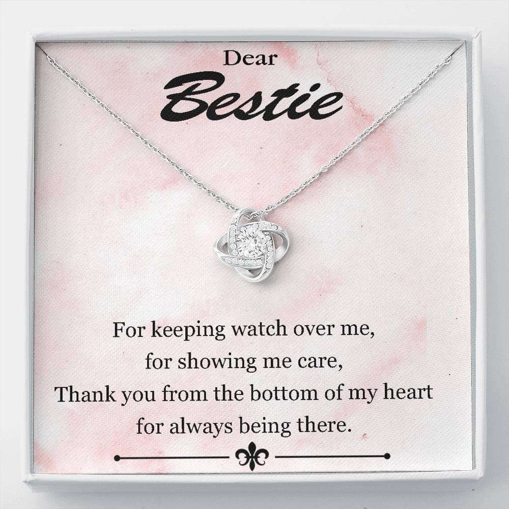 Sister Necklace, Friend Necklace, To my bestie necklace, keeping watch, gift for friends, bff, friendship, best friend