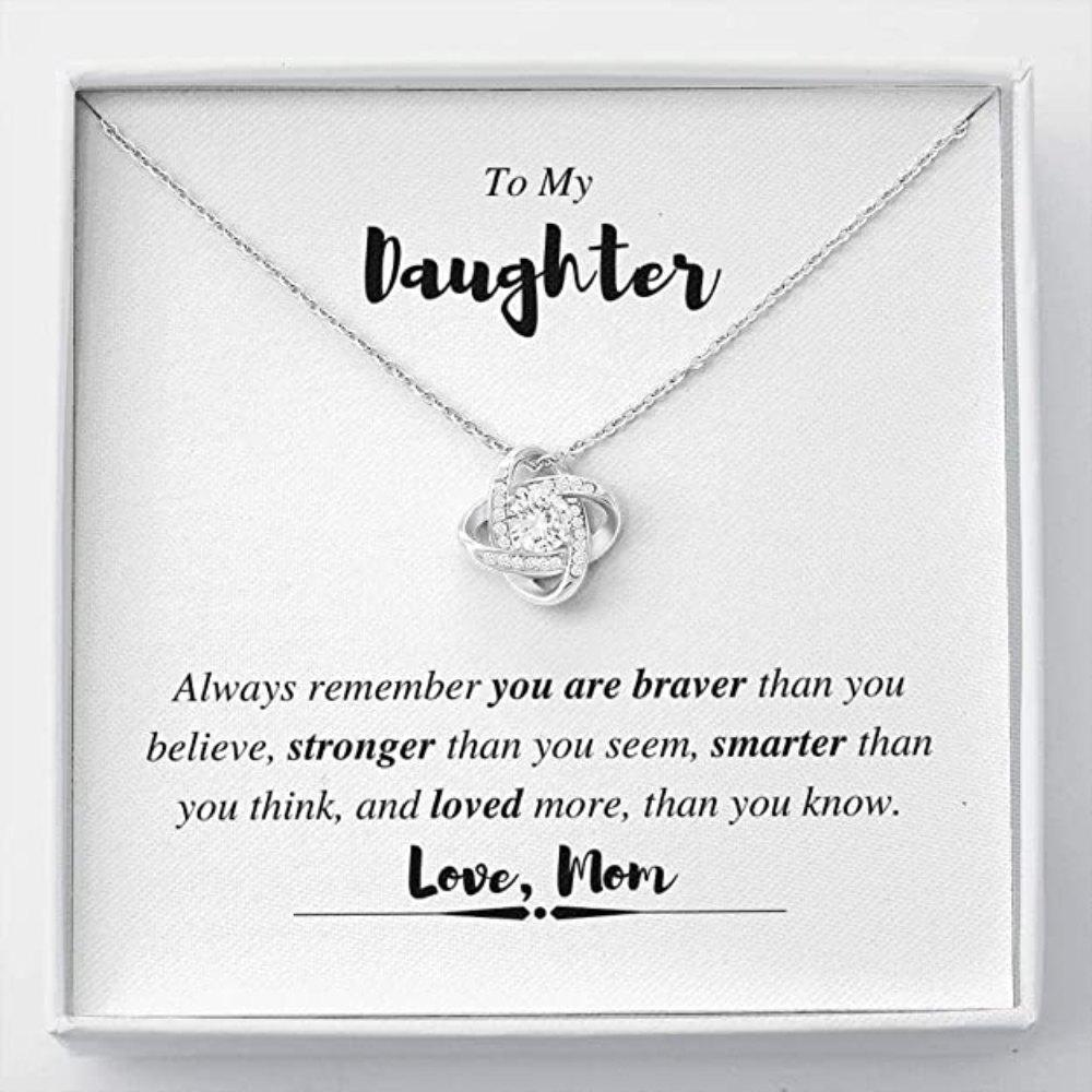 Daughter Necklace, To my daughter necklace gift - always remember - necklace gift for your special one