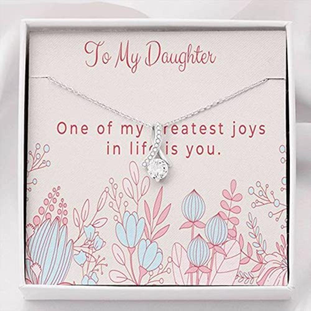 Daughter Necklace, To My Daughter Necklace Gift For Daughter From Mom Love Always