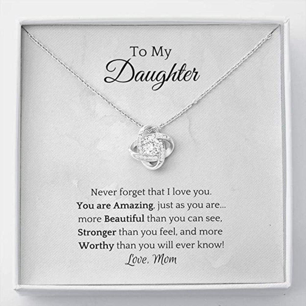 Daughter Necklace, To my daughter necklace gift - you are amazing - necklace gift amazing gift for her