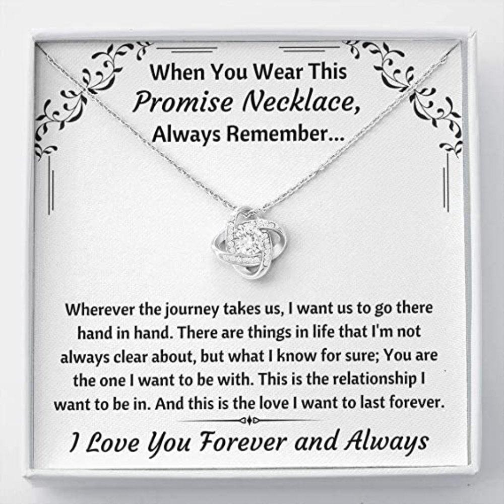 Wife Necklace, To My Love "Promise Necklace" Necklace. Gift For Fiance, Girlfriend, Future Wife, Wife.