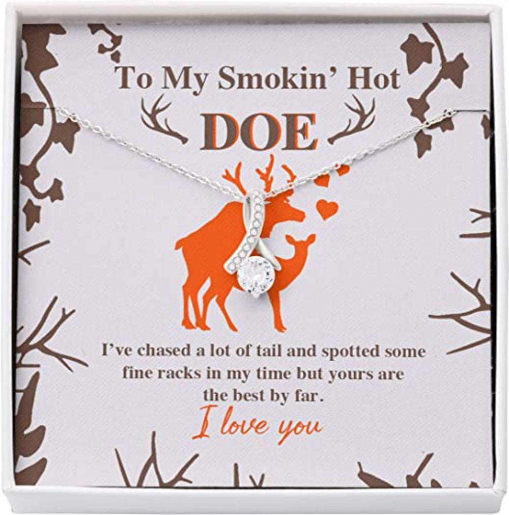 Friend Necklace, To My Smokin Hot Doe 