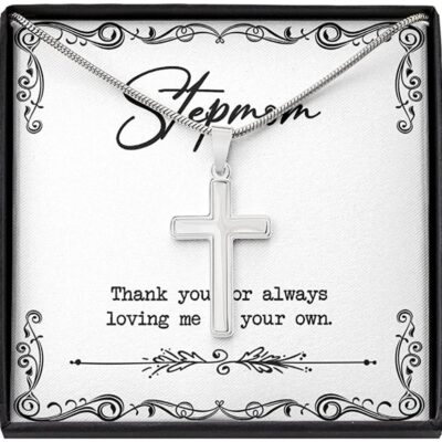 Mom Necklace, Bonus Mom Necklace, To My Stepmom Thank You Mom Necklace – Gift Mother Day Necklace