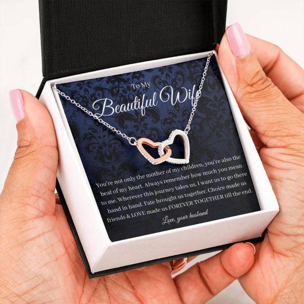 To My Wife Necklace, Wife Gift, Wife Birthday Gift, Anniversary