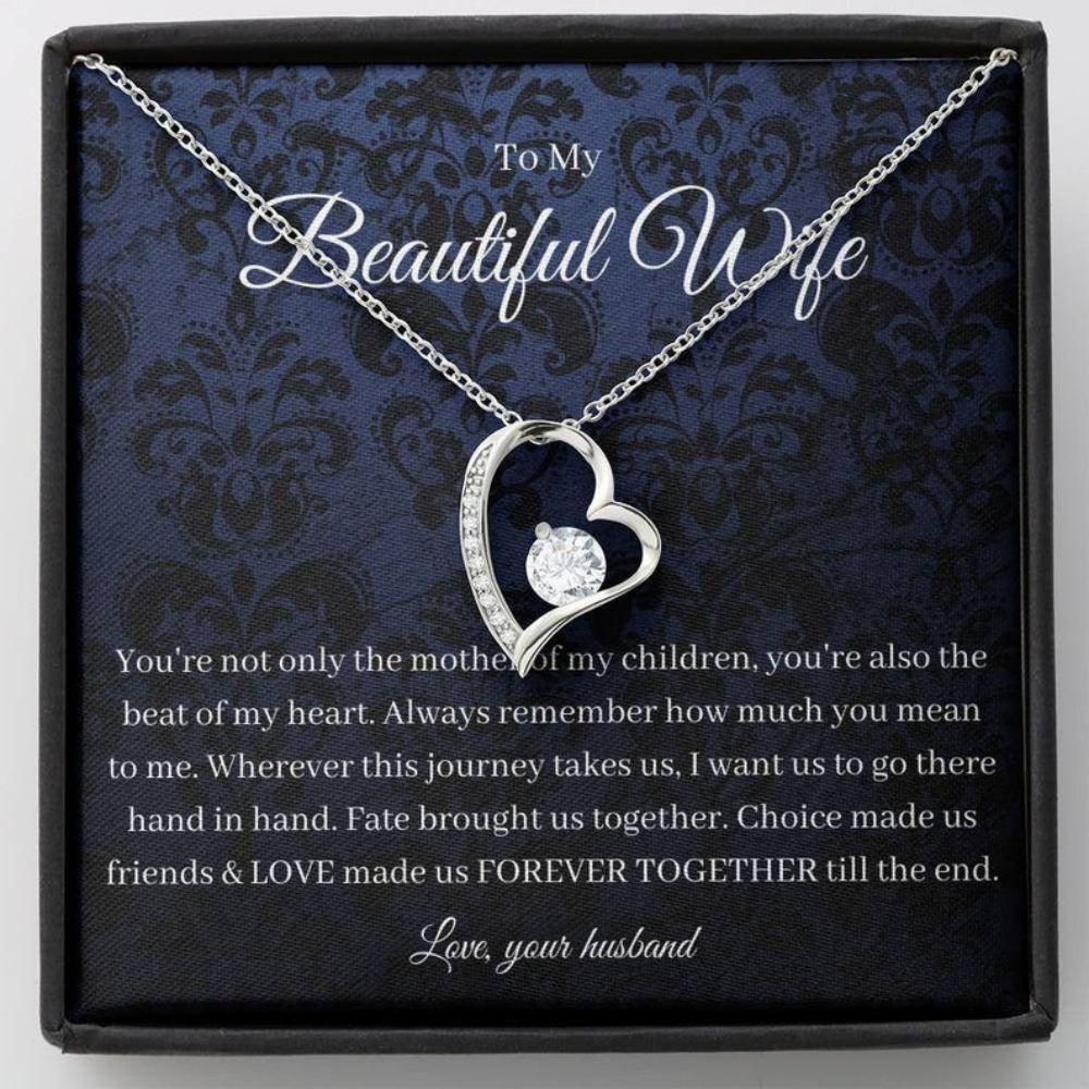 Wife Anniversary Gift Gift From husband To My Wife Necklace Gift For her personalized gift Anniversary Gift For Wife Wife Necklace