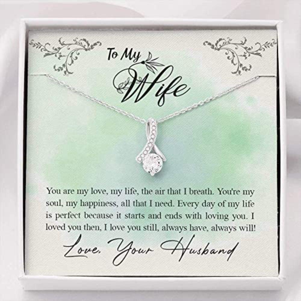 Wife Necklace, To My Wife Necklace Gift From Husband - You Are My Love Necklace, Romantic