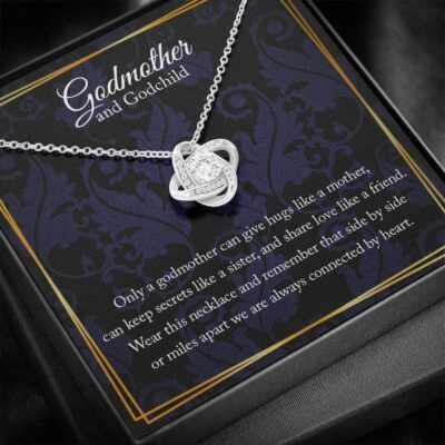 Godmother Necklace, Goddaughter Necklace, Godmother And Godchild Gift Necklace, Gift For Godchild, Gift For Godmother