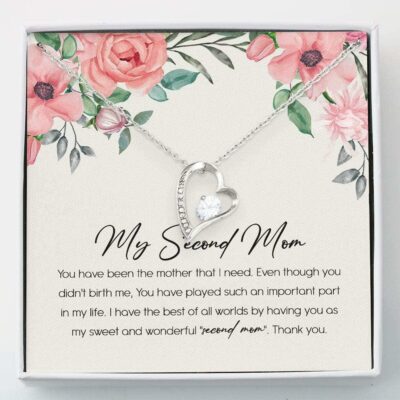 Mom Necklace – Gift For Mom Stepmom Bonus Mom Necklace