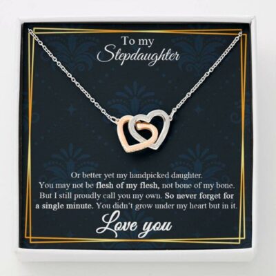 Stepdaughter Necklace, Necklace Gift For Stepdaughter, Stepdaughter Gift, Bonus Daughter Gift