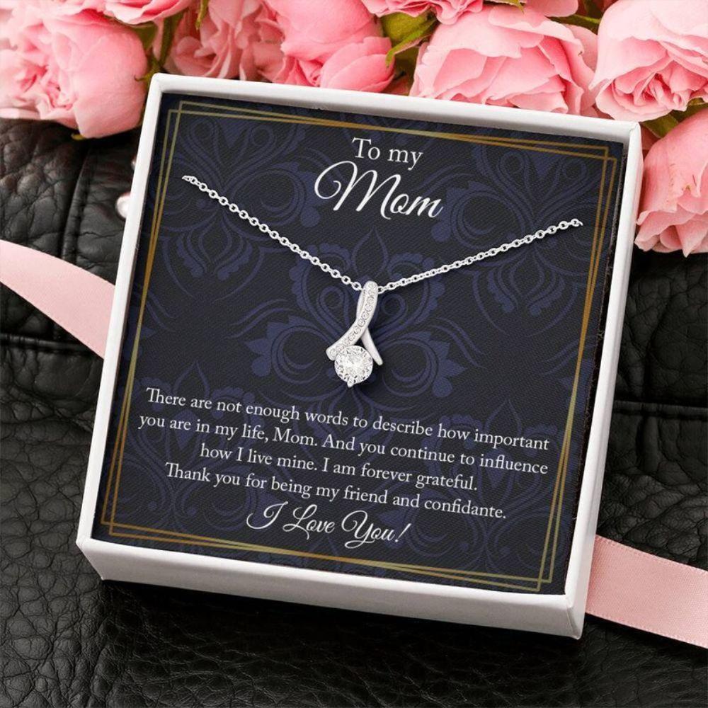 Mom Necklace, To My Mom Necklace Gift, Necklace For Mom, Mother's Day Gift, Birthday Gift For Mother