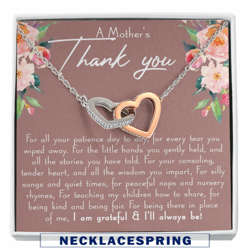 Babysitter Necklace, Babysitter Thank You Gift From A Mother, Babysitter Appreciation, Babysitter Leaving Gift, Nanny Necklace, Nanny Gift