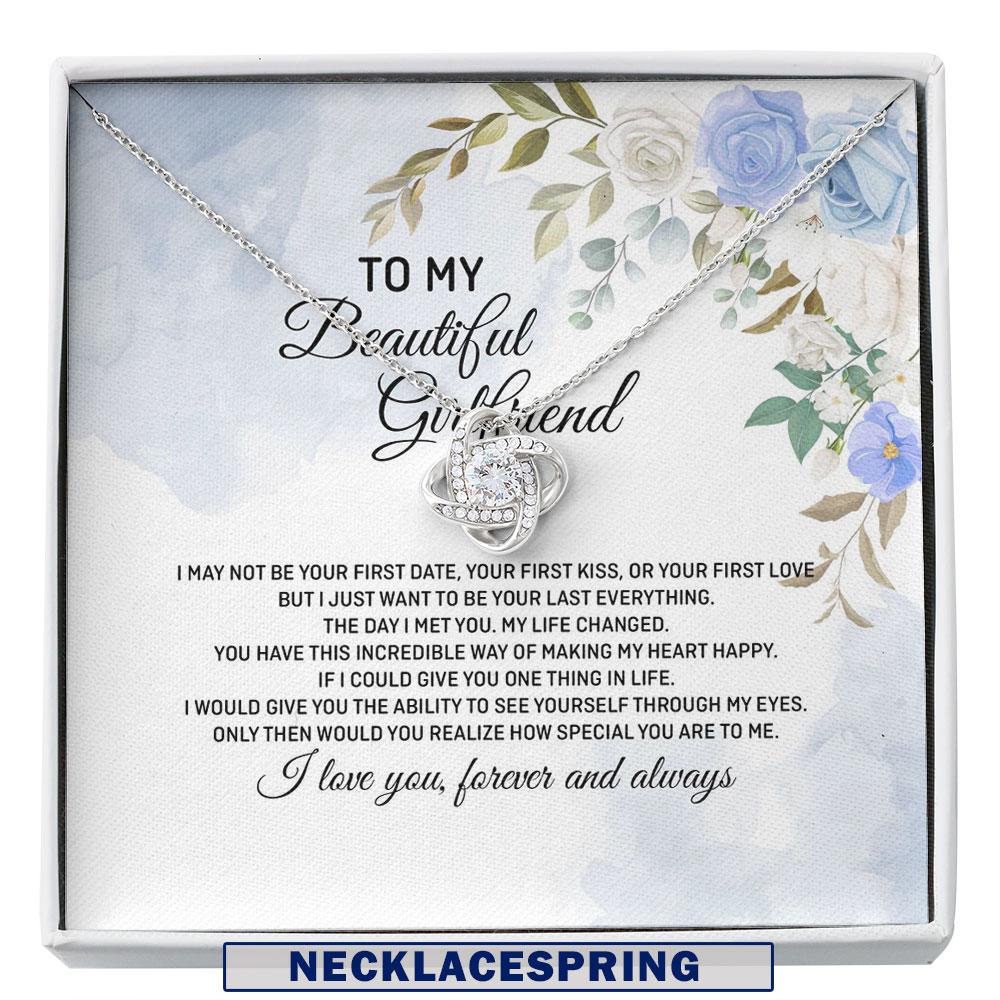 Girlfriend Necklace, To My Beautiful Girlfriend How Special You Are To
