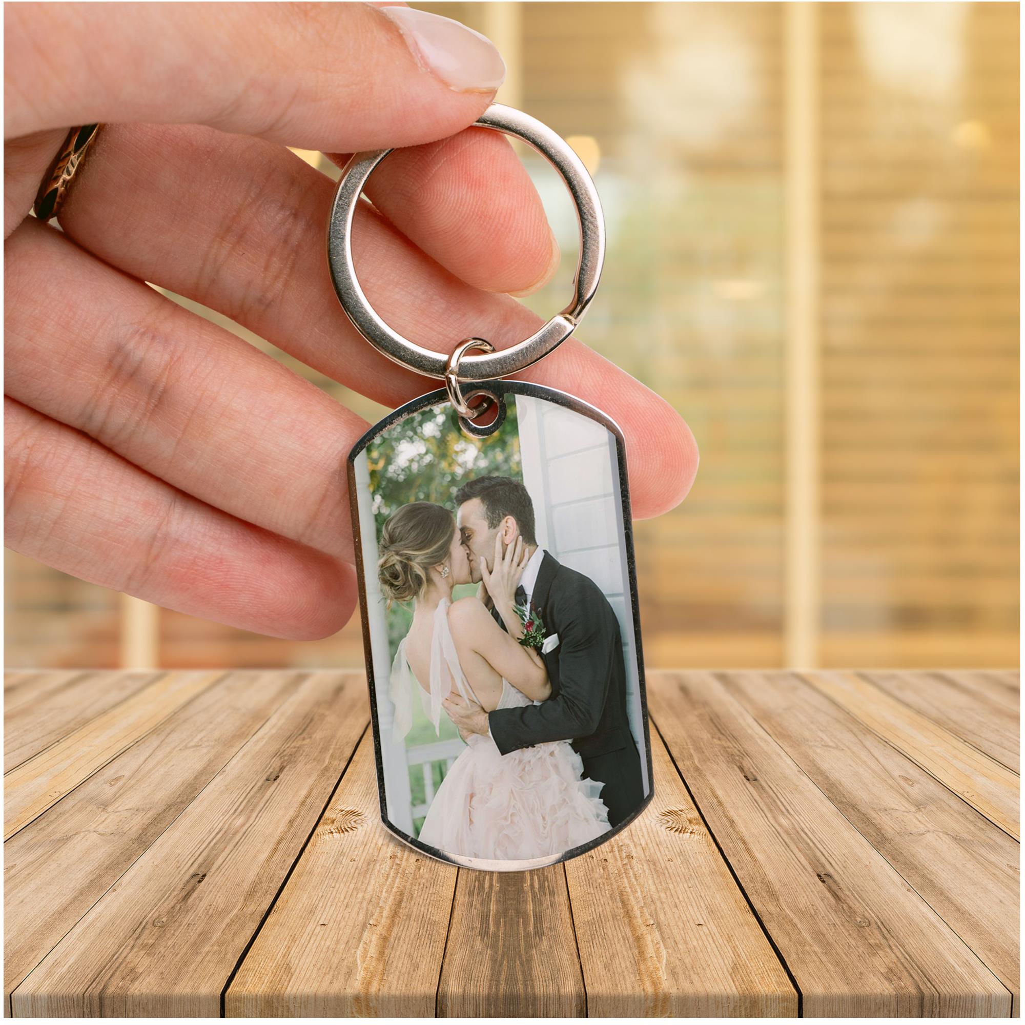 Custom Photo Keychain, Drive Safe Keychain, I Need You Here With Me,  Picture Keychain, Gift For Long Distance Boyfriend, Personalized Metal  Keychain For Girlfriend - Necklacespring