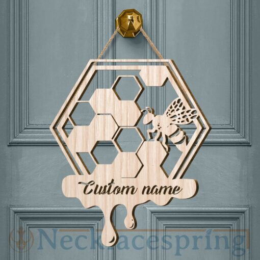 personalized-bee-hive-honey-bee-farm-gardendecorative-custom-metal-sign-sf-1688961372.jpg
