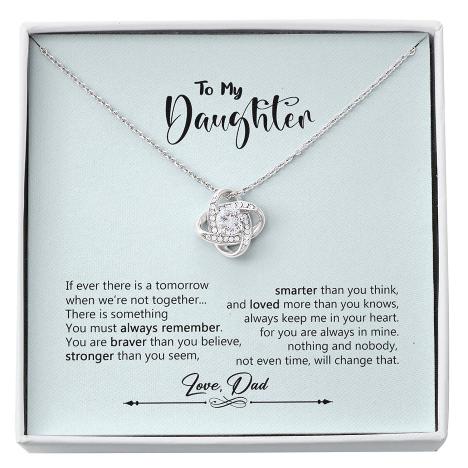 Daughter Necklace, Gift For Daughter From Dad, Daughter Father Necklace, Daughter Gift From Dad, To My Daughter, Grown Up Daughter Custom Necklace