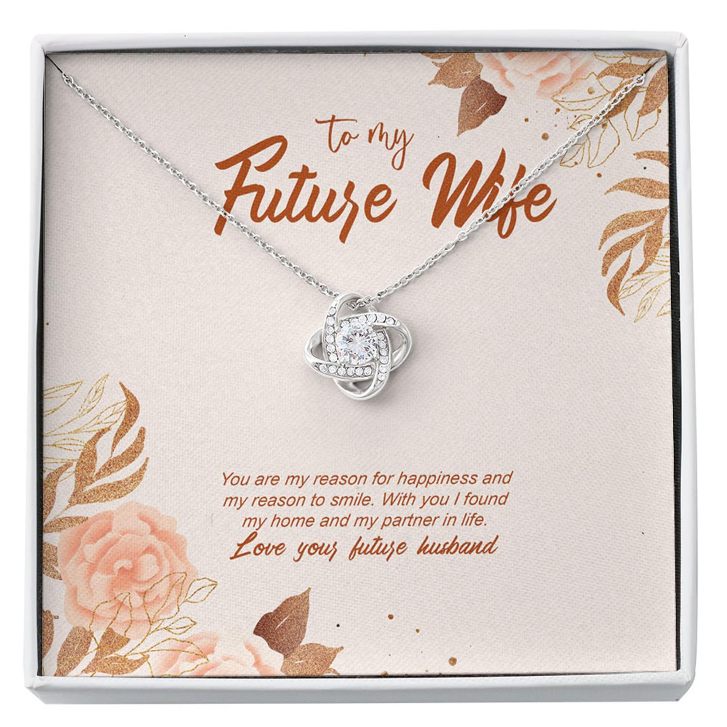 Future Wife Necklace, Future Wife Gift Bride Wedding Gift From Groom Love Necklace Bride Necklace Husband Gift Love Of Life Heartfelt Wife Wedding Custom Necklace