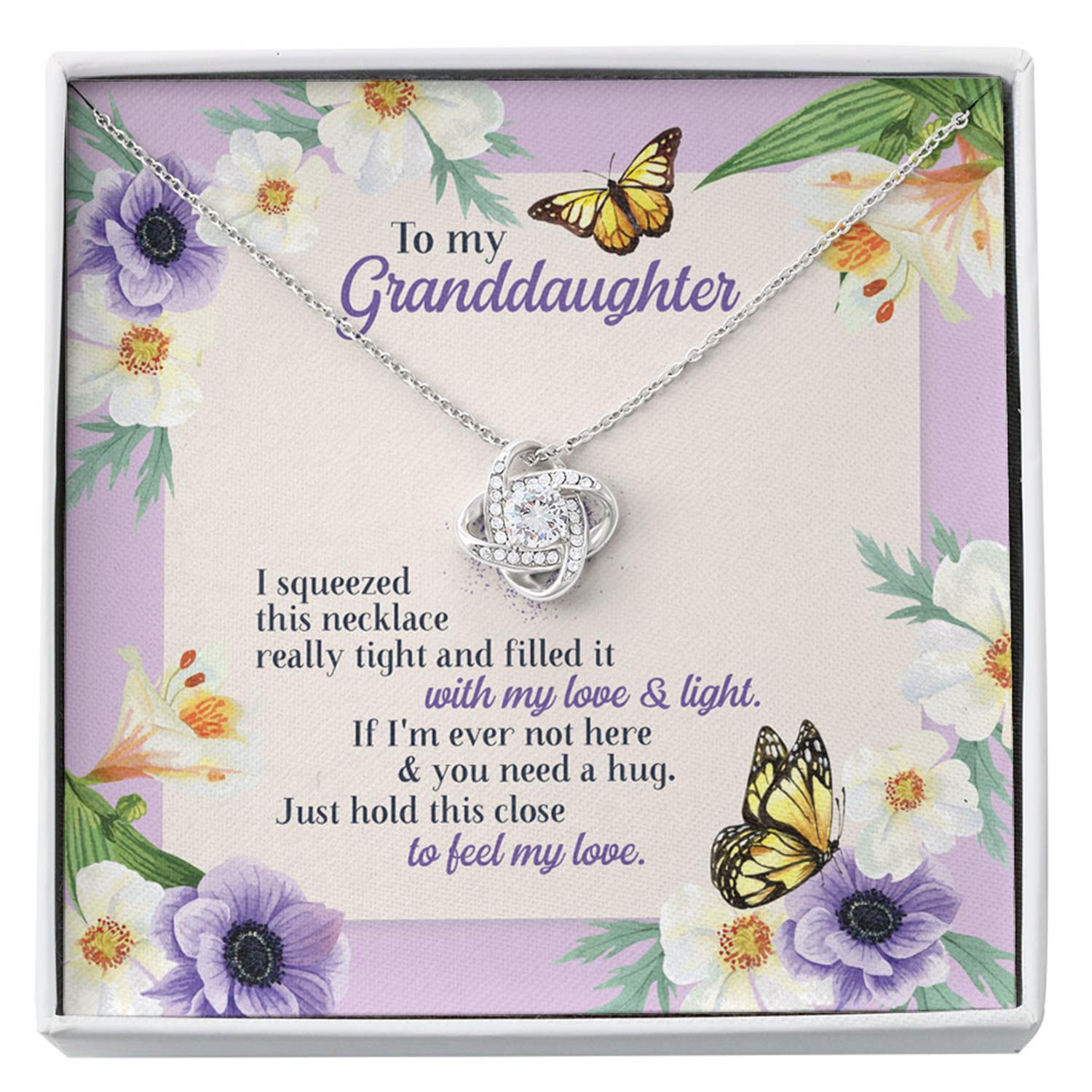 Granddaughter Necklace Gifts From Grandma, Granddaughter Necklace From Grandma Or Grandmother, Granddaughter, Graduation Gift Custom Necklace