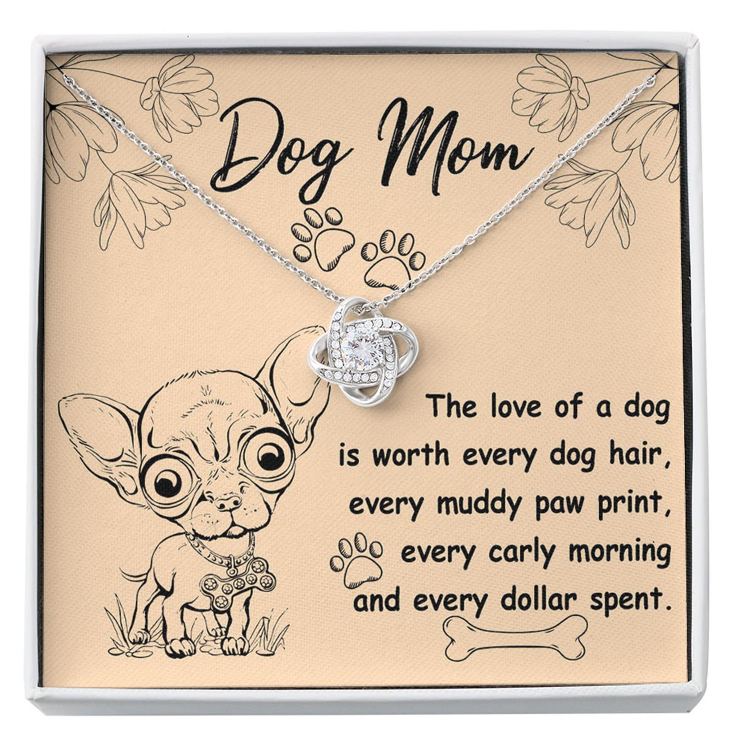 Dog Mommy Necklace, Gift For Dog Mom Dog Mama Life Dog Mom Necklace Pet Lover Gift Custom Necklace