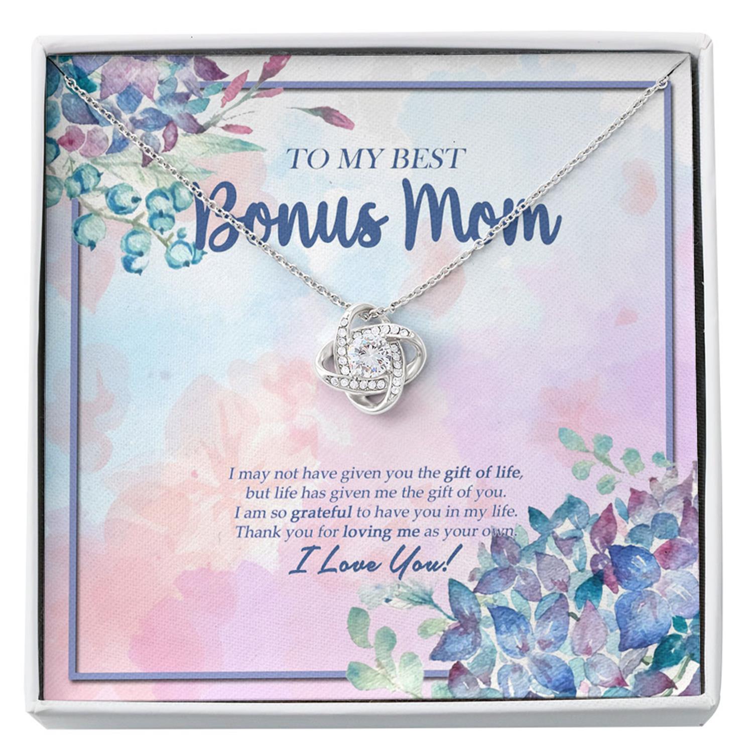Stepmom Necklace, Bonus Mom Gift Necklace, Stepmom Mother's Day Gift, Necklace Gift For Stepmom, Other's Mom Custom Necklace