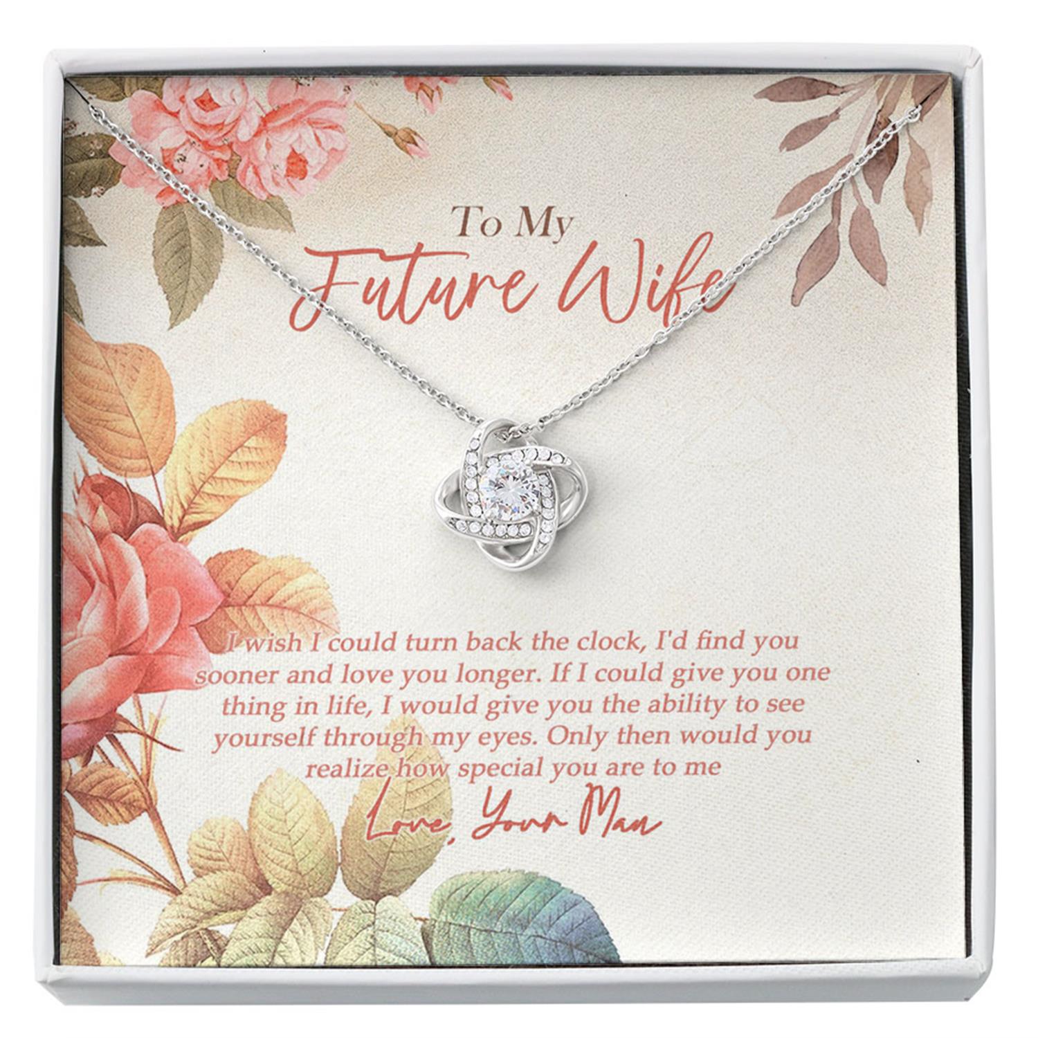 Future Wife Necklace, Future Wife Gift, Engagement Gift For Her, Future Wife Necklace Gift, Gift From Future Husband Custom Necklace