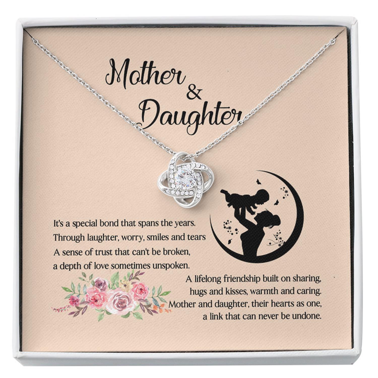 Mother Daughter Necklace, Mother Daughter Gift Necklace, Mother Daughter Custom Necklace