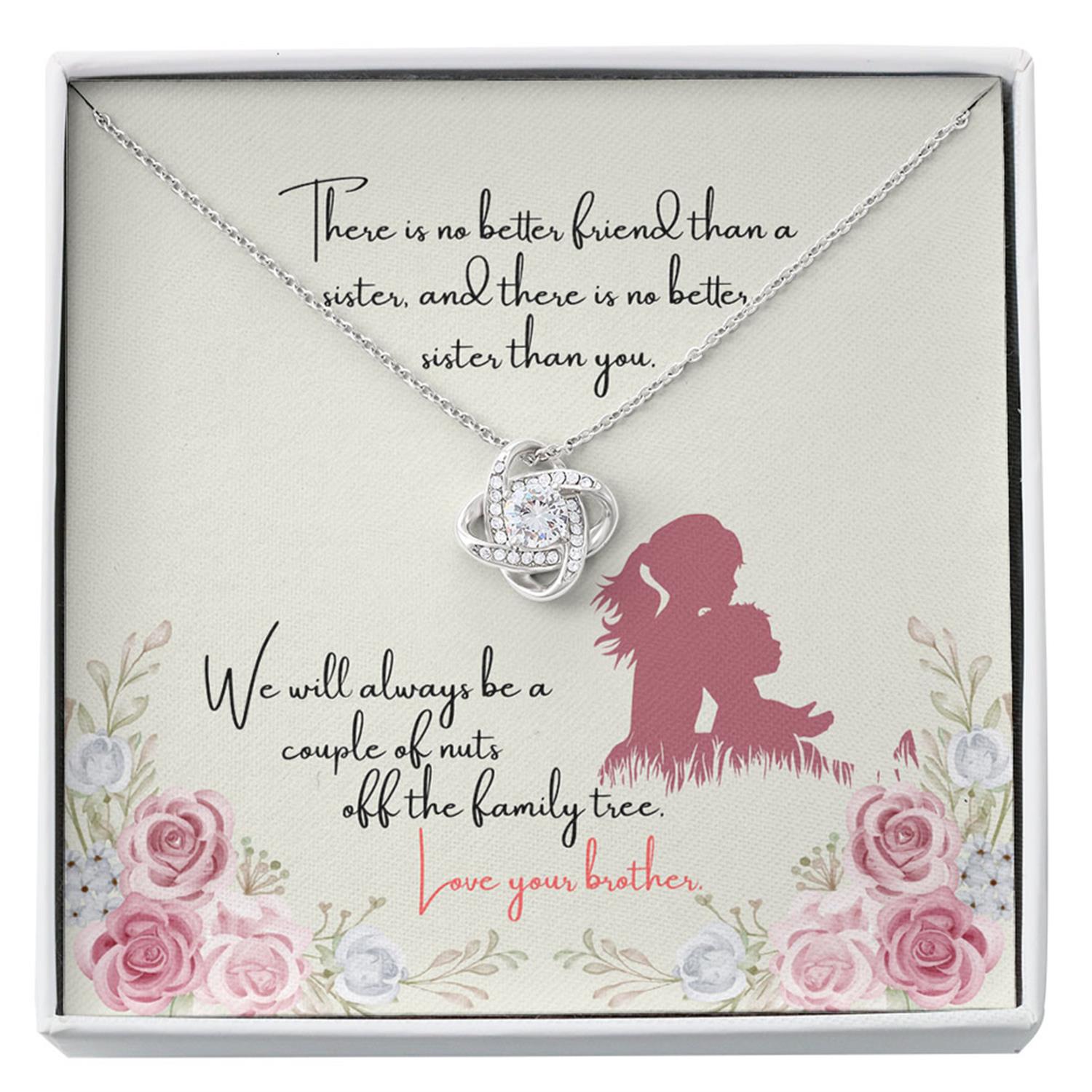 Sister Necklace, Gift For Sister, Sisters Gift, Sister Christmas Custom Necklace