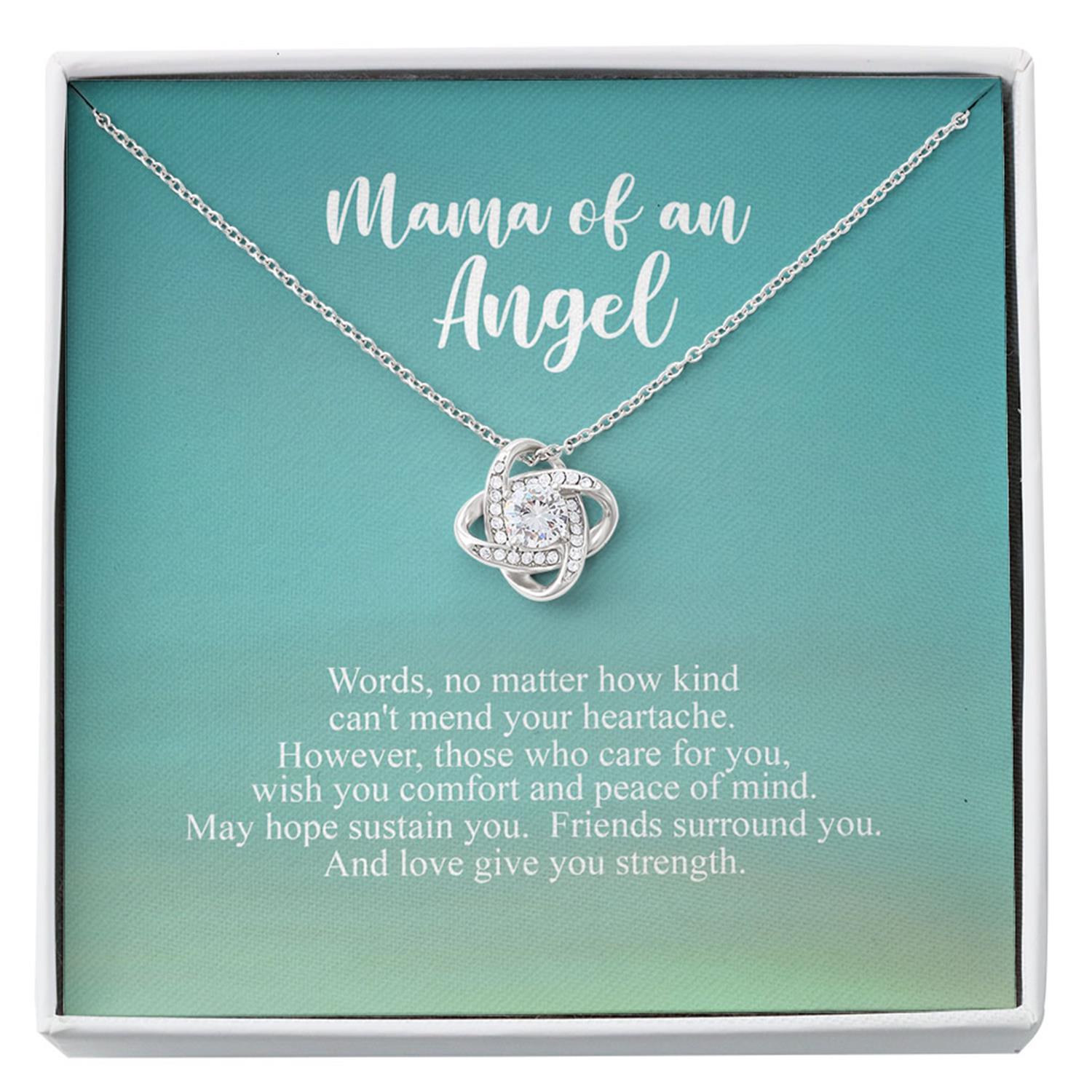 Mama Of An Angel Necklace, Child Loss Gift, Condolence Gift, Baby Loss Gift, Miscarriage Gift, Loss Of Baby, Sympathy Gift Custom Necklace