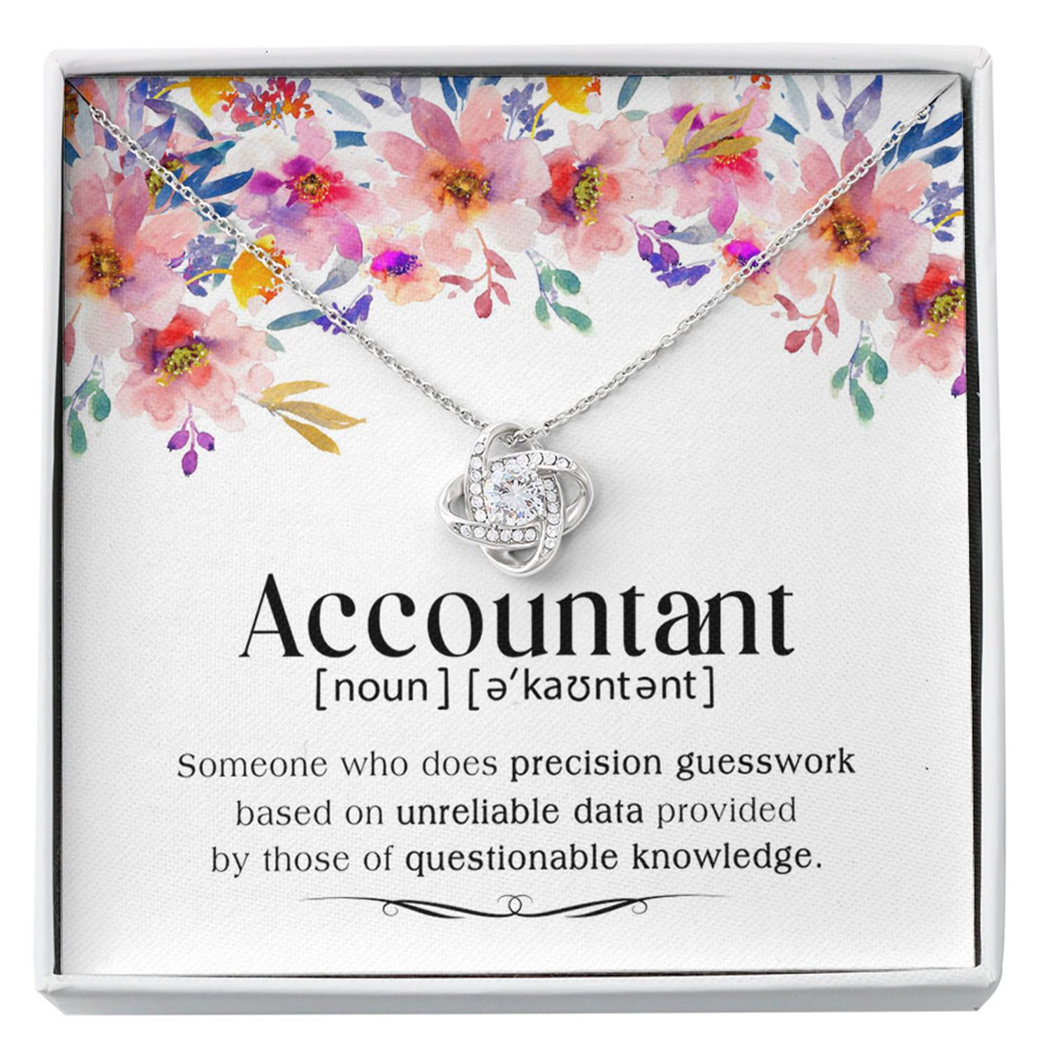 Friend Necklace, CPA Necklace, CPA Gift, Accounting Gift For Her, Accountant Definition, Gift For Accountant, Appreciation Gift Custom Necklace